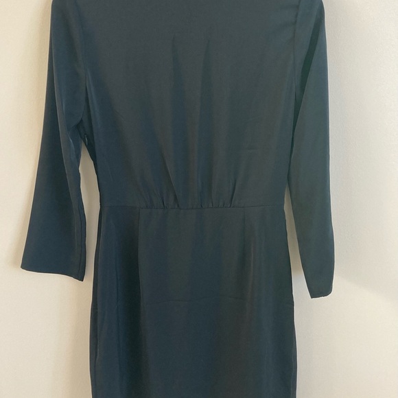 NWT-Athleta Drake Black Front Dress, Size 2 - Picture 7 of 8